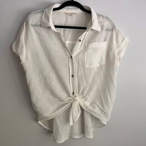 White button up